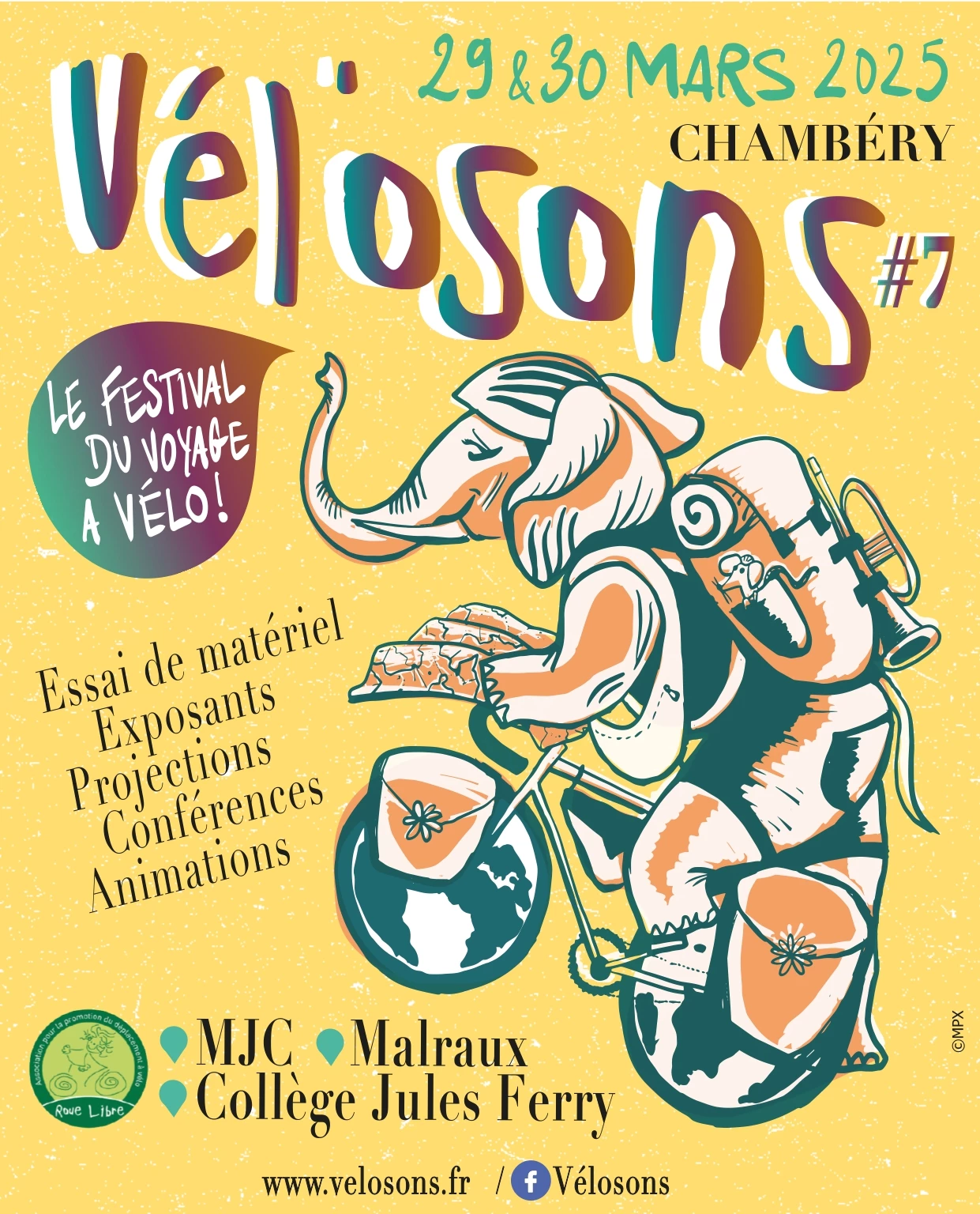 Festival Vel'Osons - 7ème édition à Chambéry du 28 au 30 mars 2025