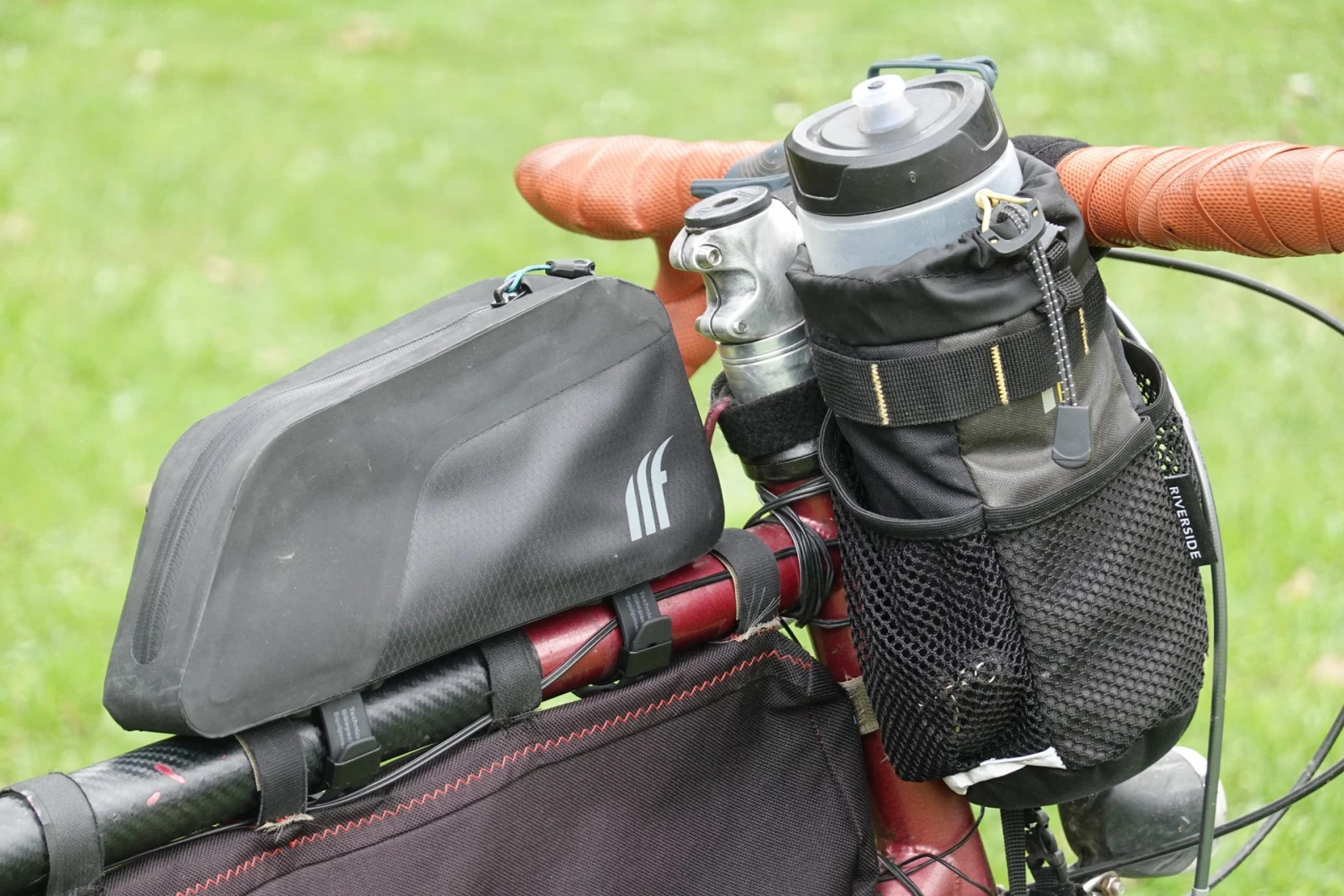 Test : Sacoches Tailfin Top-Tube Bags