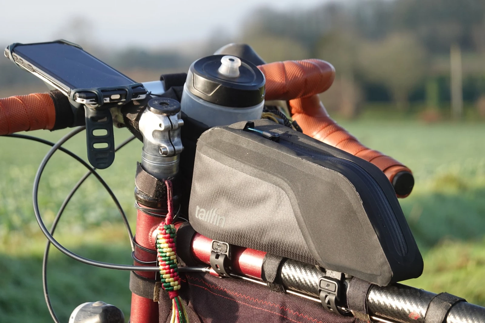 Test : Sacoches Tailfin Top-Tube Bags