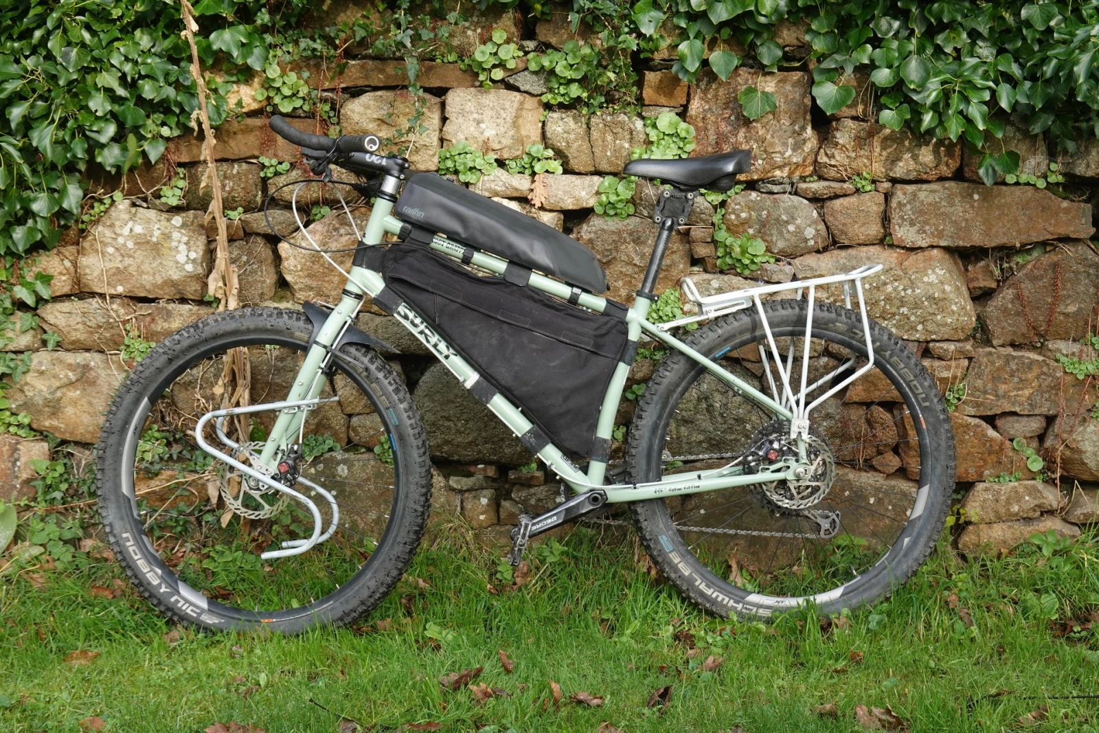 Test : Sacoches Tailfin Top-Tube Bags