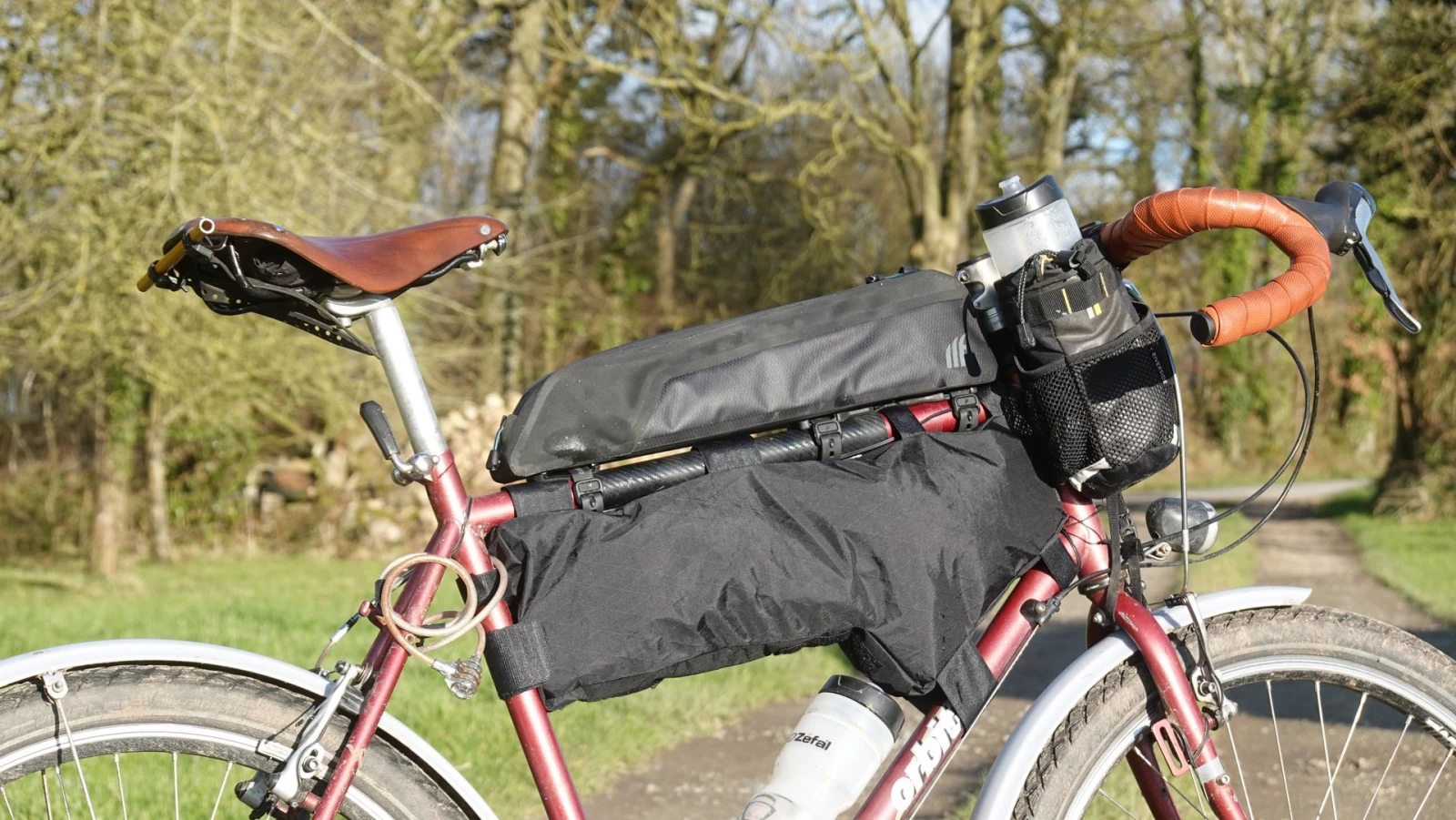 Test : Sacoches Tailfin Top-Tube Bags