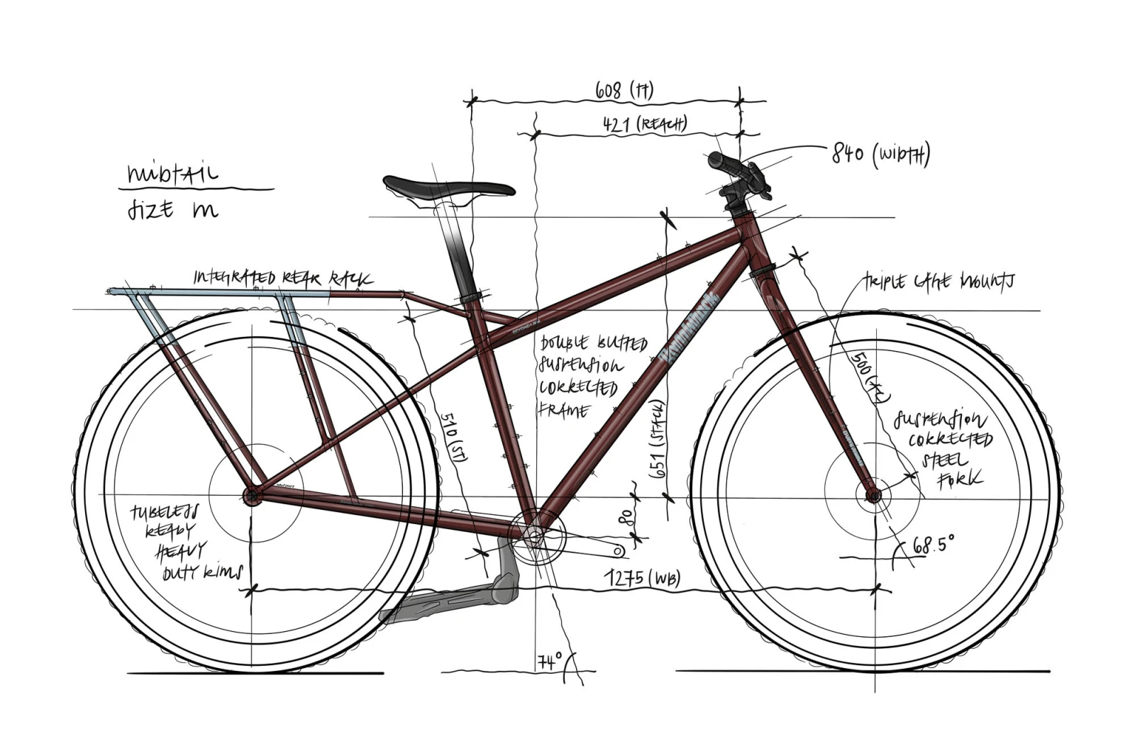 Bombtrack Beyond+ Midtail - jusqu’au bout du monde