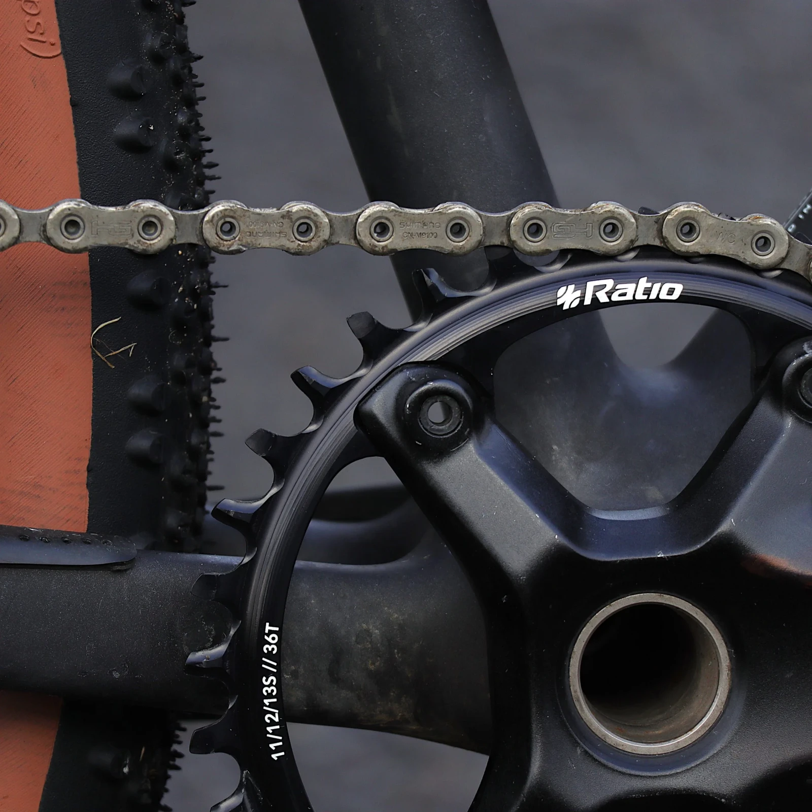 Plateau 4 Bolt 110 BCD pour Shimano GRX