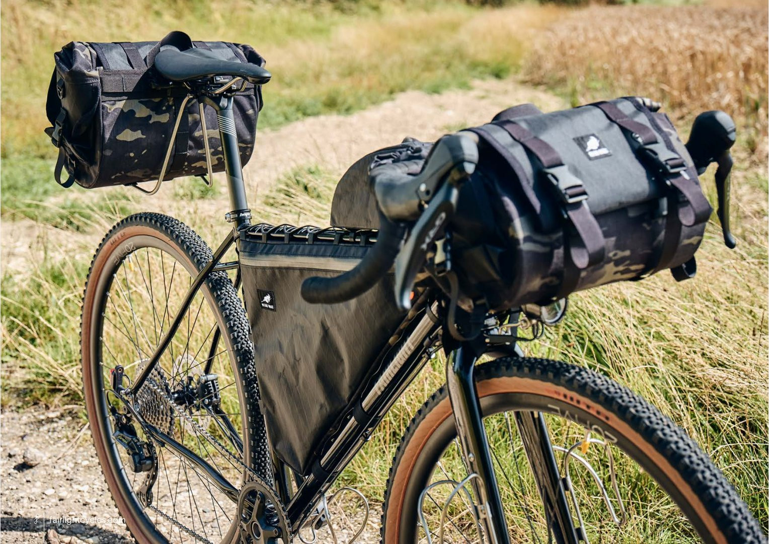 Fairlight Secan 2.5 en mode bikepacking